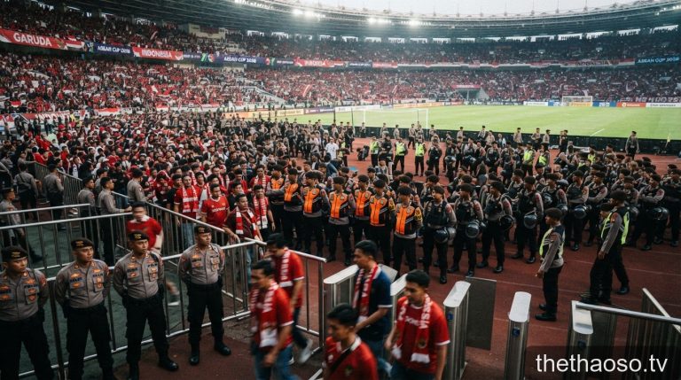 FIFA ASEAN Cup 2026: Indonesia huy động hơn 5.000 cảnh sát đảm bảo an ninh cho giải đấu lịch sử