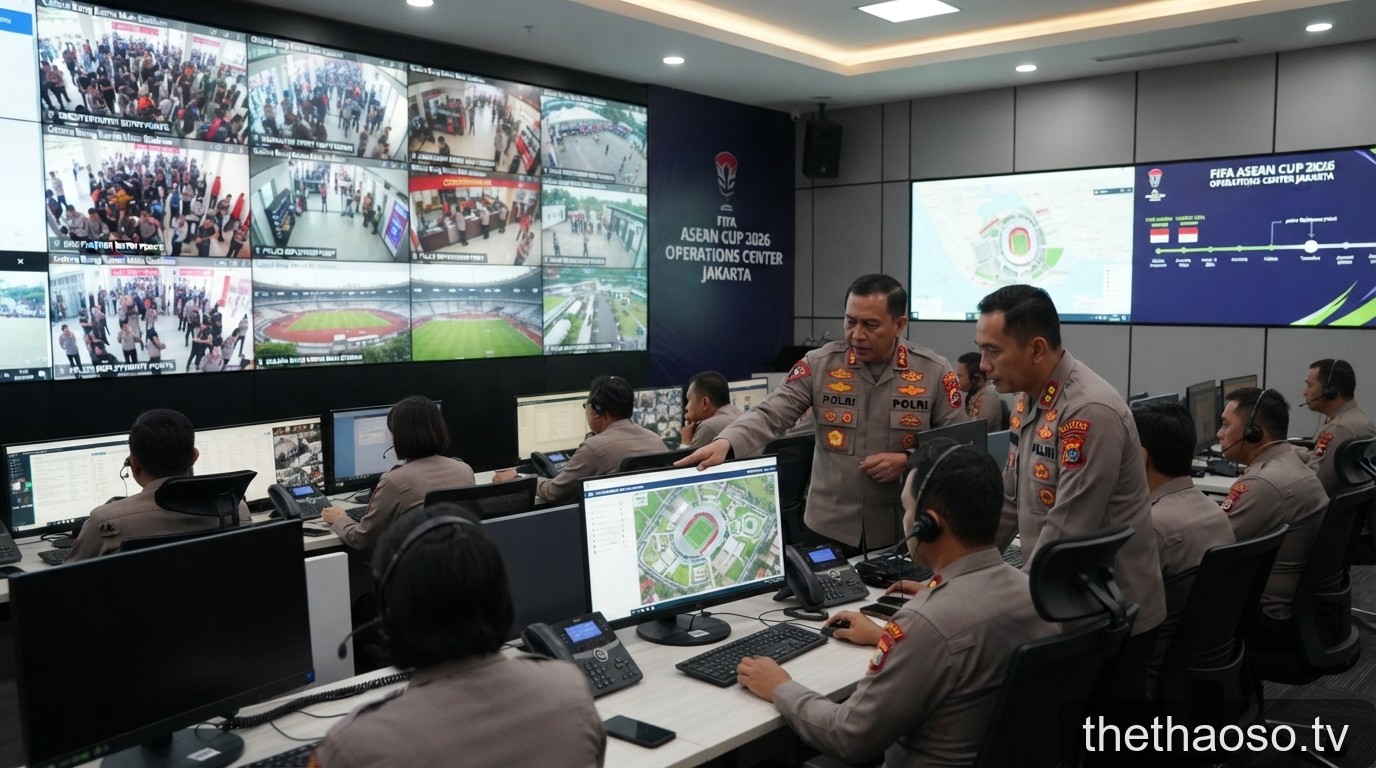 FIFA ASEAN Cup 2026: Indonesia huy động hơn 5.000 cảnh sát đảm bảo an ninh cho giải đấu lịch sử - 2